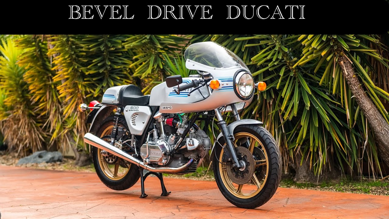 1982 900ss Bevel drive Ducati start ups and ride