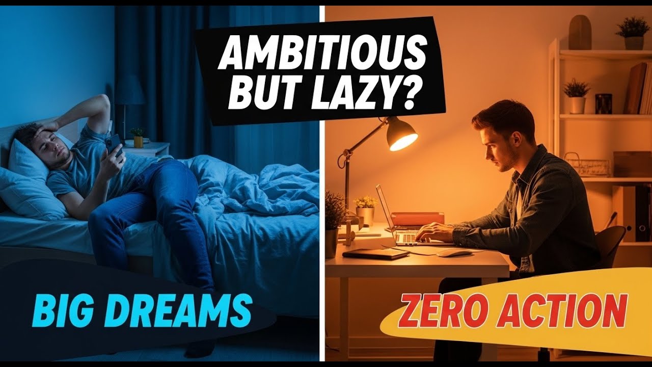 You're Not Lazy, You're Scared | How to Start Before You're Ready | This Story can change your Life