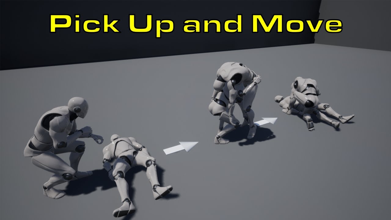 Picking Up and Moving Character Unreal Engine Tutorial