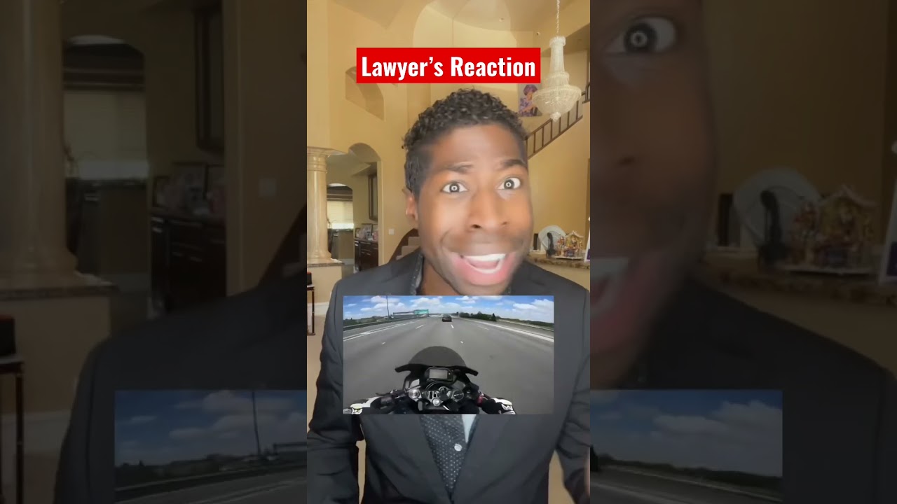 Police officer in an unmarked squad car brake checks a biker. Who&rsquo;s liable? Attorney Ugo Lord Reacts