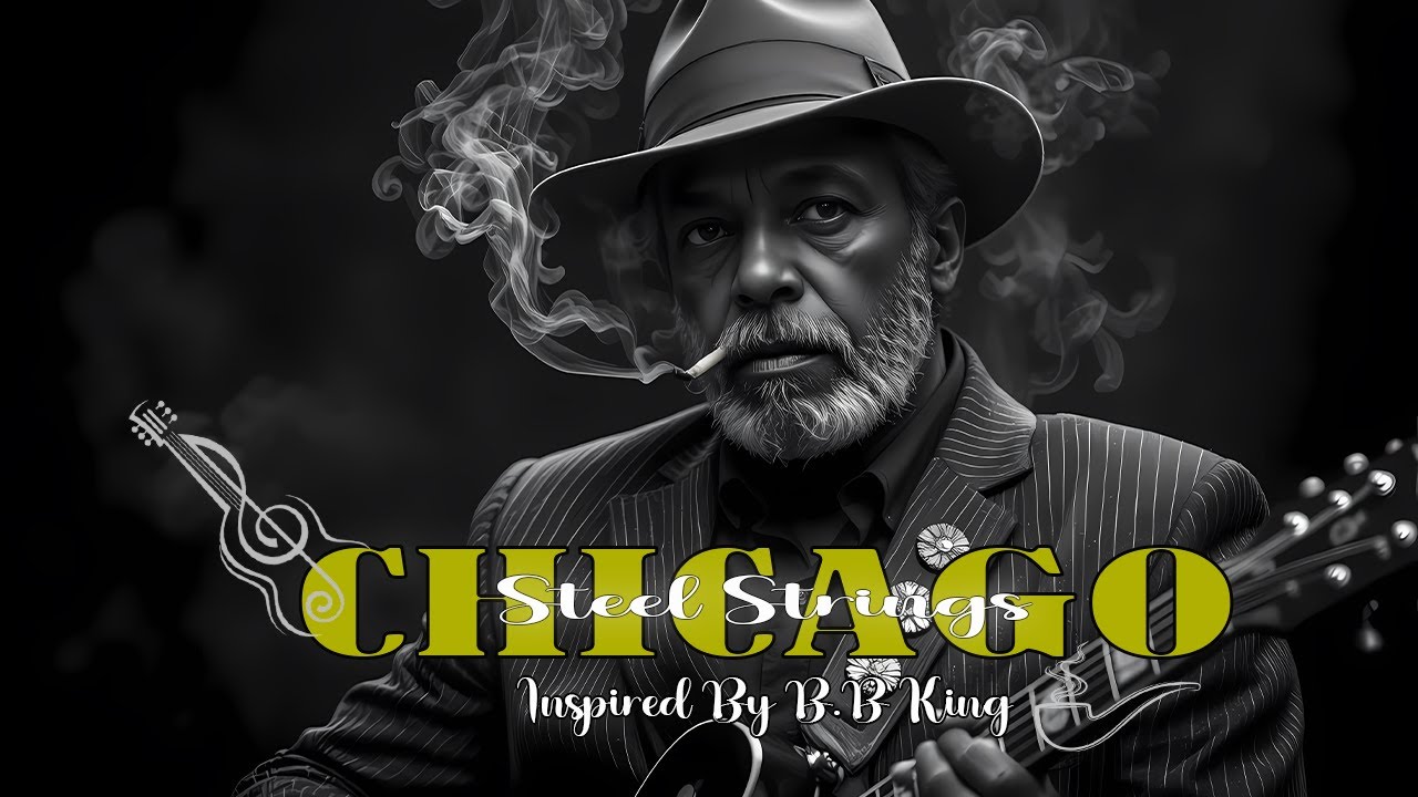Smoky Chicago Nights Blues | Slow & Soulful Blues – Steel Strings Chicago