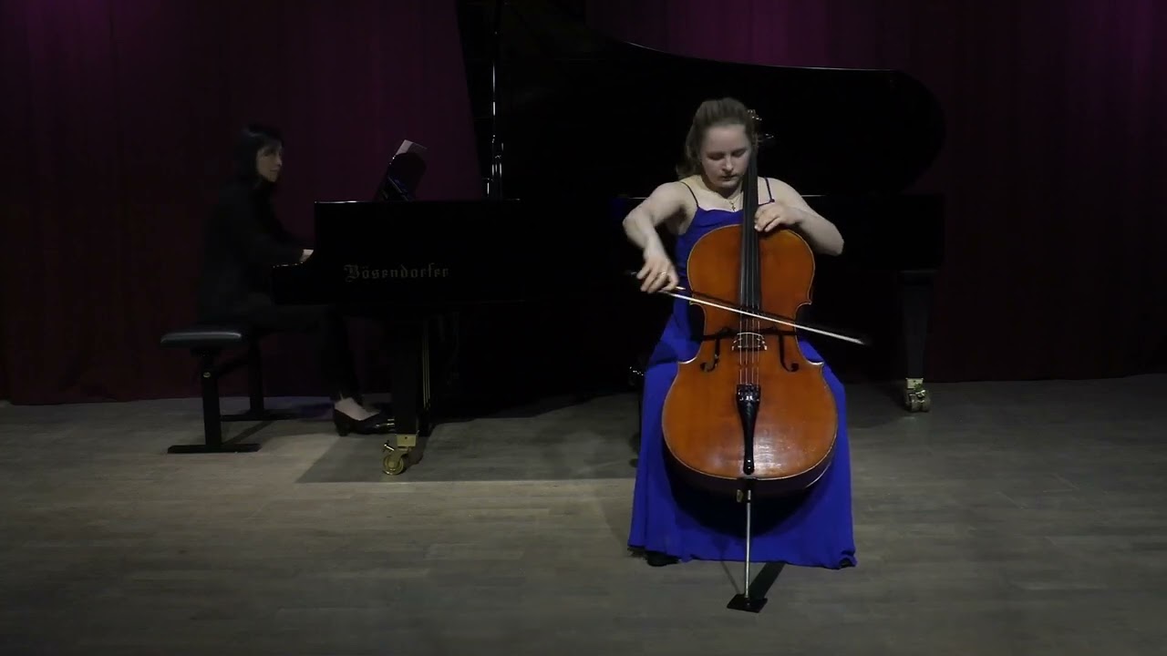 Edward Elgar - Cello Concerto E minor Op. 85, II. Lento - Allegro molto, Jana Bojanowski