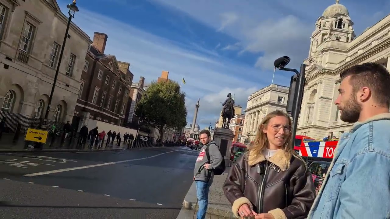 London Famous Streets (2022) - WHITEHALL- walking through