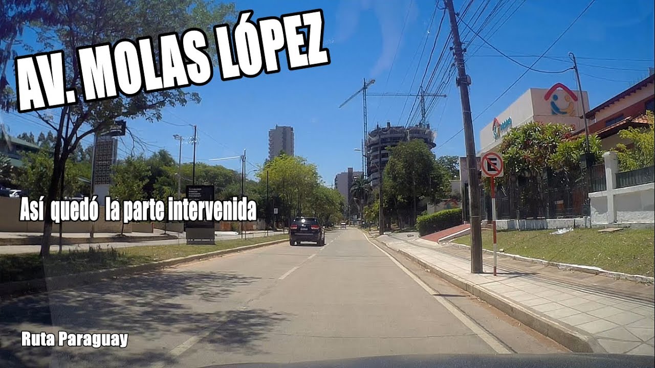 Av. Molas López - Conducir en tiempo real - Driving in Paraguay