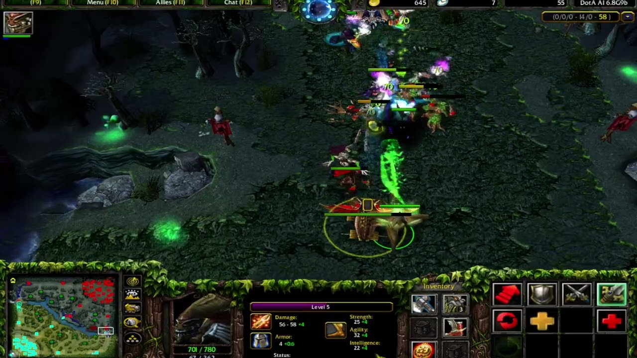 DOTA 6.8G9B Venomancer Solo Fountain 914