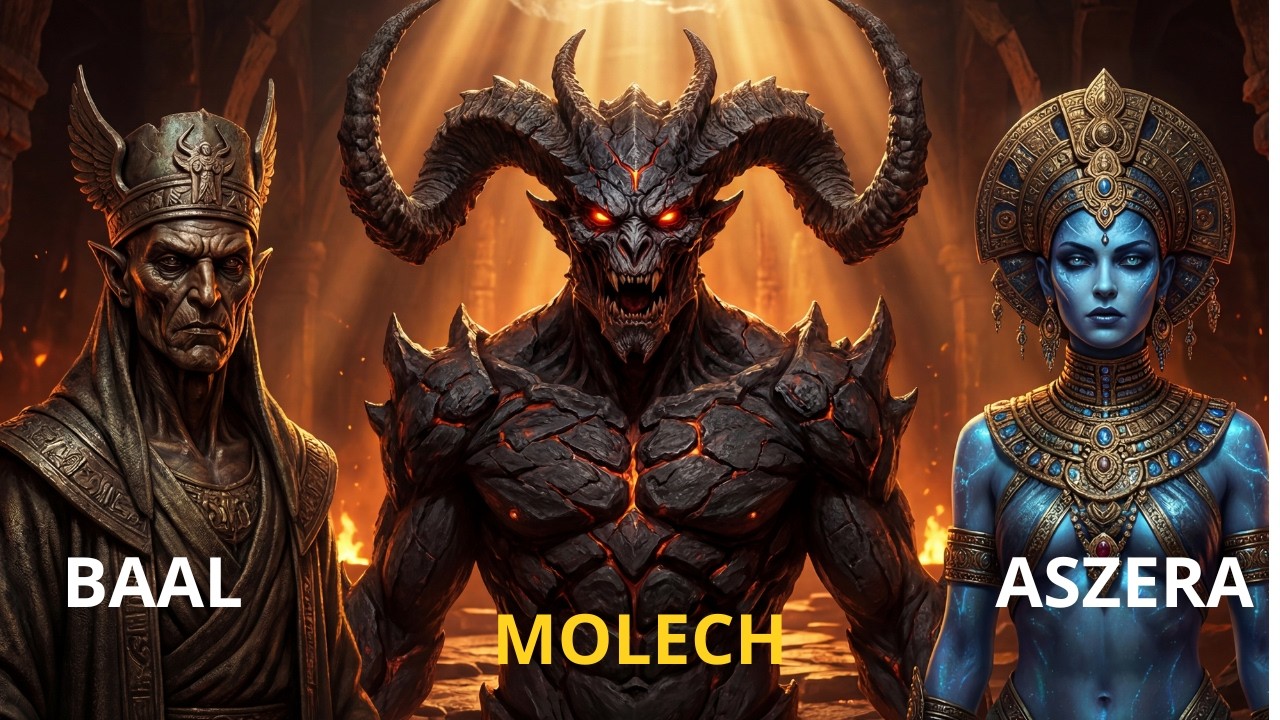 BAAL, MOLOCH I ASZERA: 3 BOGOWIE, PRZEZ KTÓRYCH IZRAEL PORZUCIŁ BOGA