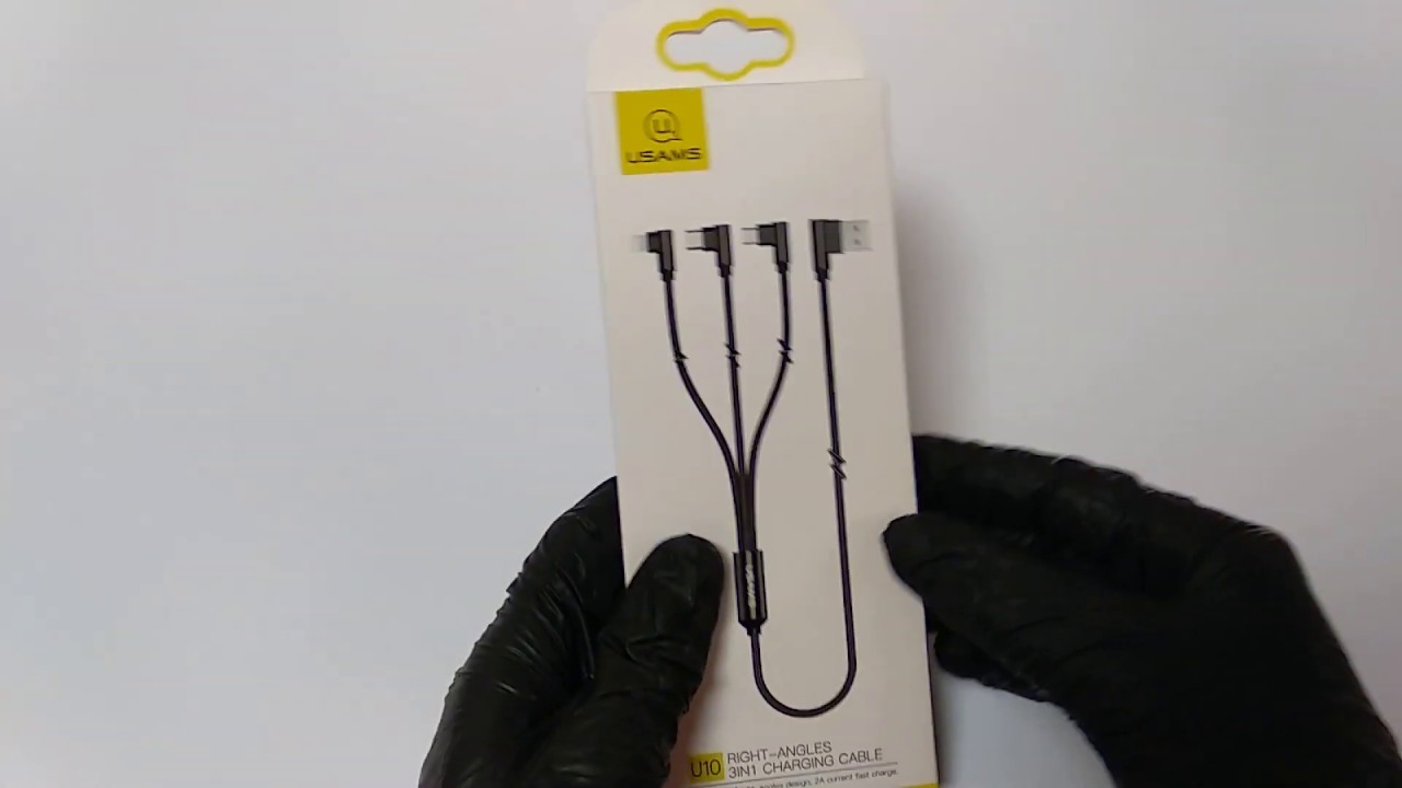 USAMS Kabel 3w1 Unboxing Prezentacja