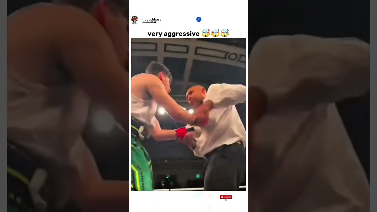 This fight got TOO REAL too fast 💥🔥 #AggressiveFight #boxing #boxer #tiktok #usa #shorts #fyp