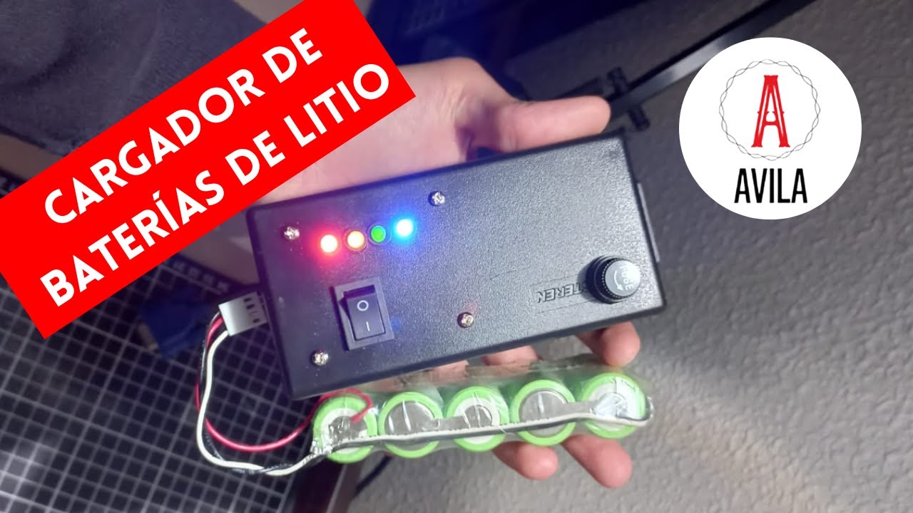 C&oacute;mo hacer un cargador de bater&iacute;as de litio - Avila's Technology