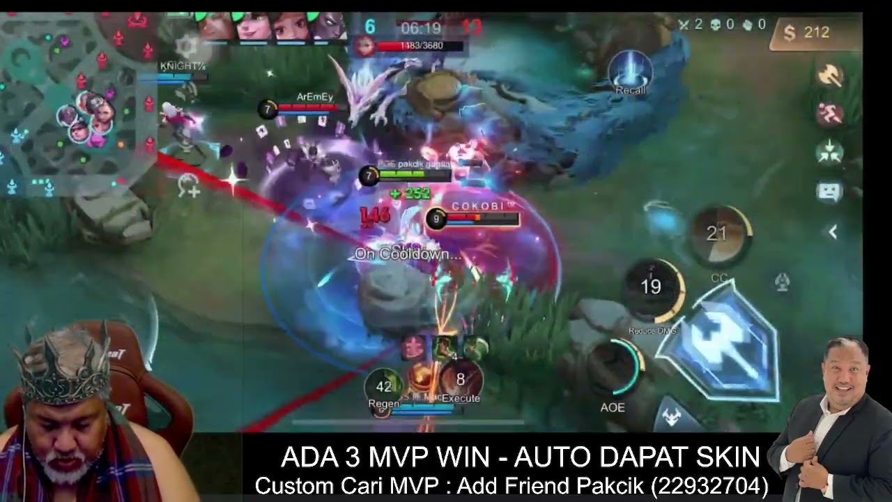 Pakcik Gaming Pakcik Gameplay Savage Moment MPLS13 Malaysia SRG 2024 MLBB 80