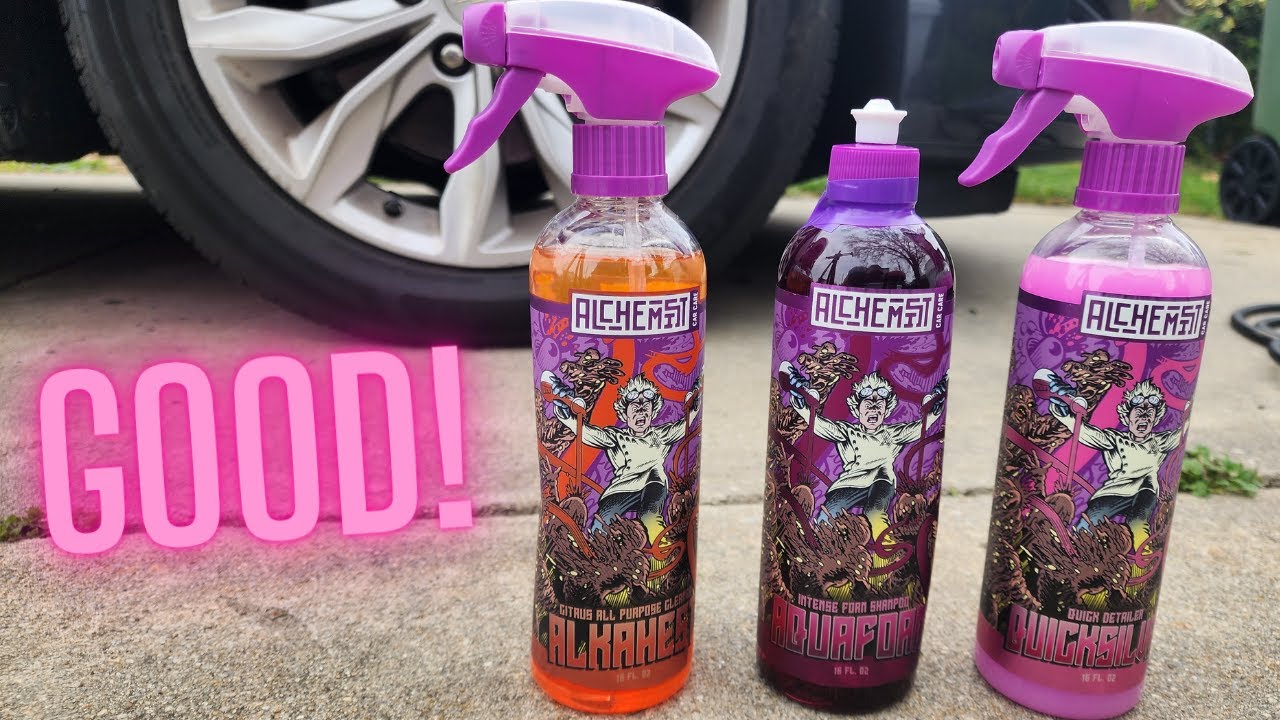 Alchemist Car Care! Quality Products with Quality Sprayers!