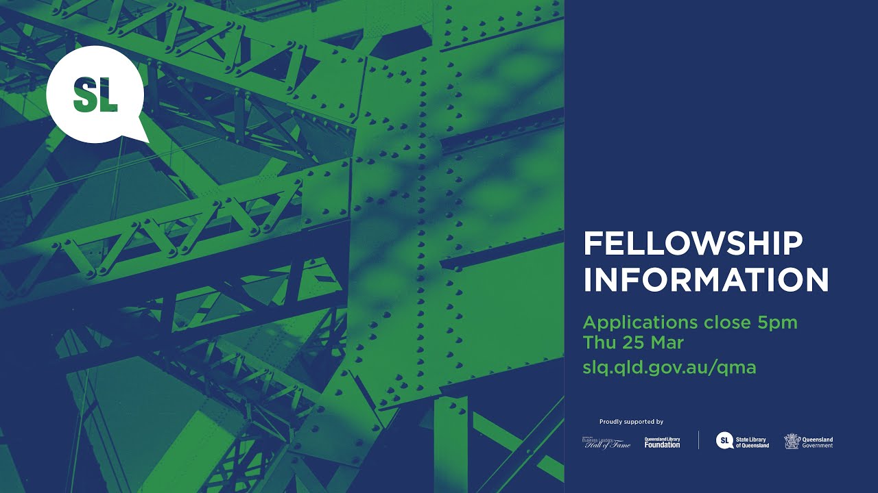 Fellowships Information Night. 2021 Queensland Memory Awards.