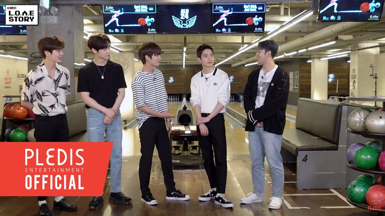 [NU'EST] L.O.Λ.E STORY EP.11 뉴이스트의 우당탕탕 볼링 대결!