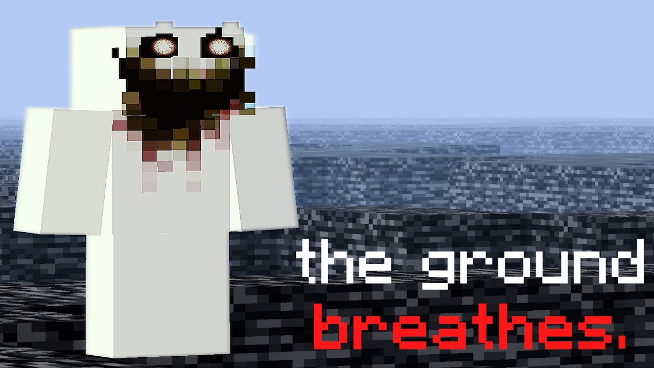 this minecraft horror mod brought my world to life... (plus i'm stoned)