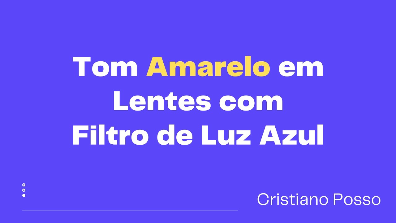 ANTIREFLEXO COM FILTRO DE LUZ AZUL