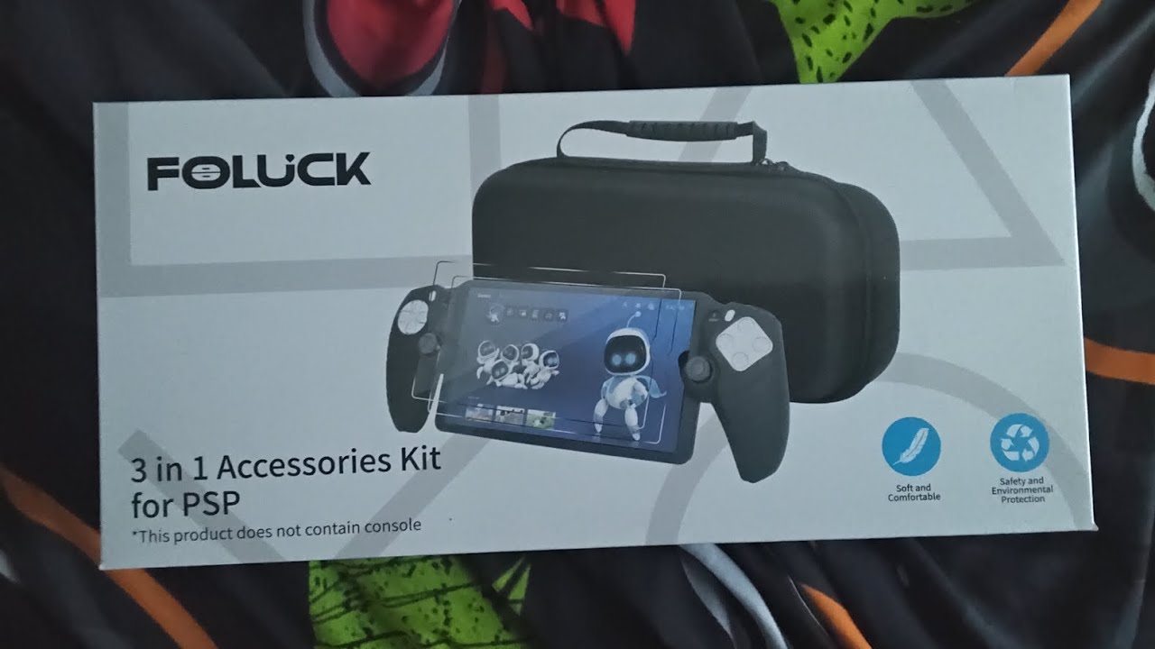 FOLUCK | 3-in-1 Accessories Kit for the PlayStation Portal (PSP) | Unboxing