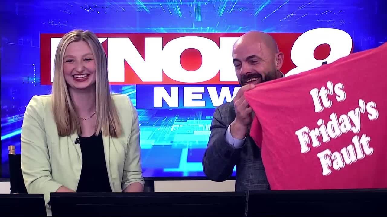 More than 700 shirts bearing 'It's Friday's Fault' sold to support non-profits