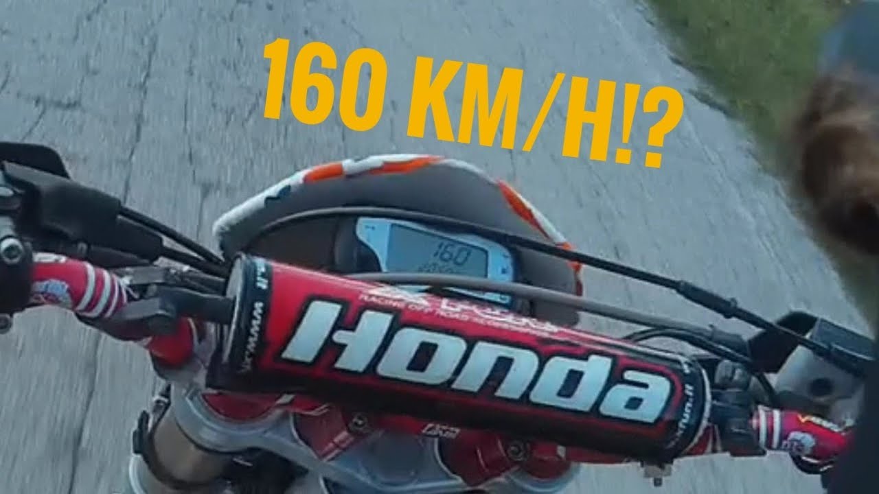 CHI HA DETTO CHE I 125 4T VANNO PIANO?? 160km/h Hm 125 4T