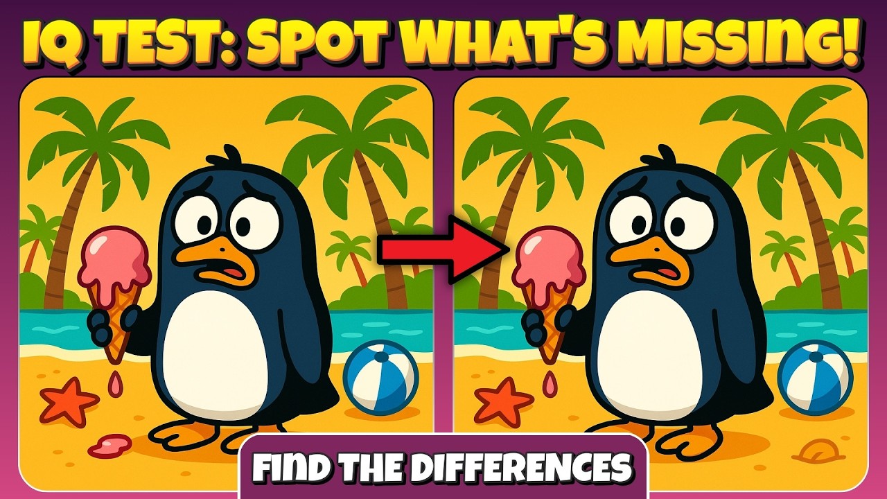 🦊Spot the difference / Sharp Eye Test: How Many Differences Can You Find?