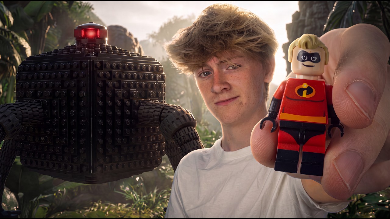 Я собрал «Суперсемейку» из LEGO...