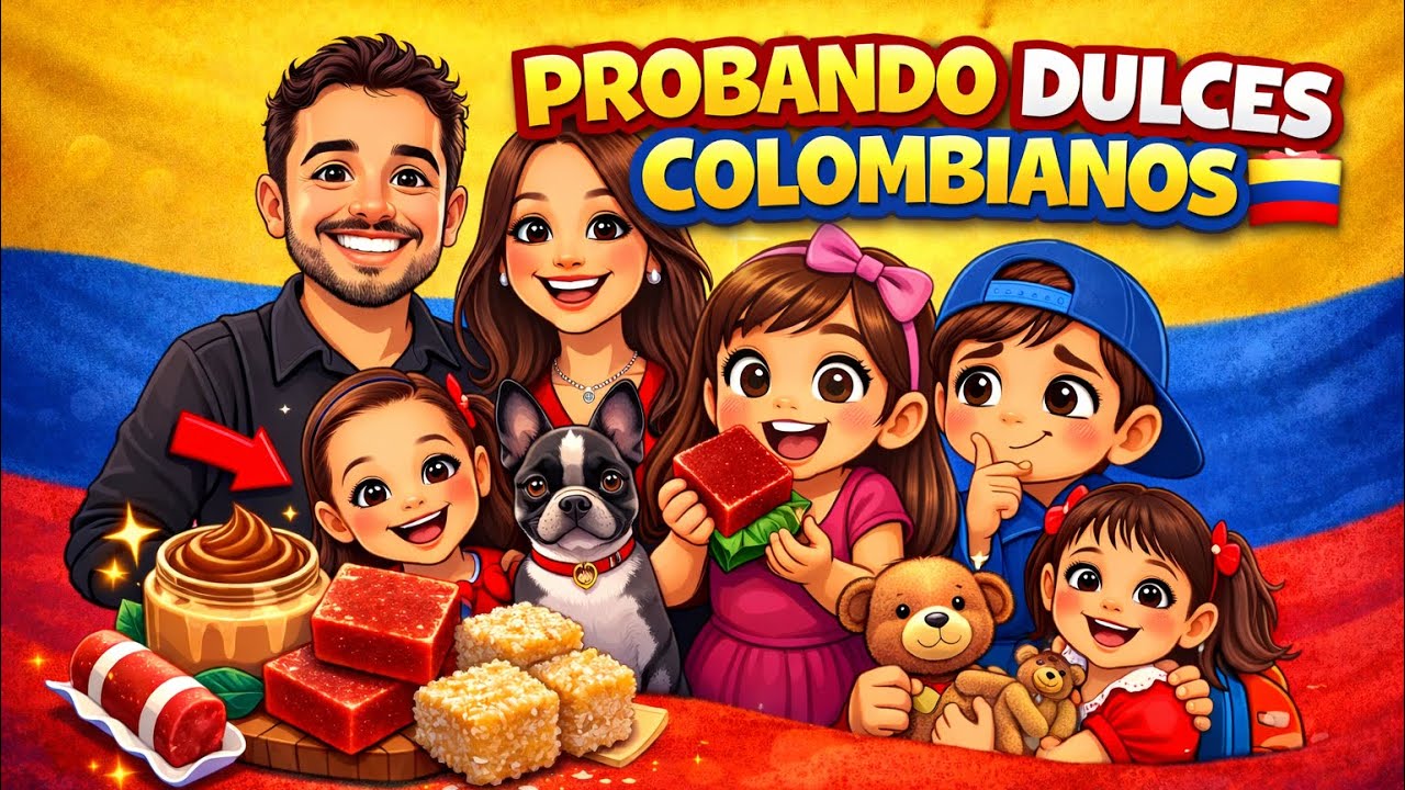 Probamos dulces colombianos 🇨🇴 | ¿Nos gustaron o no? 😱🍬