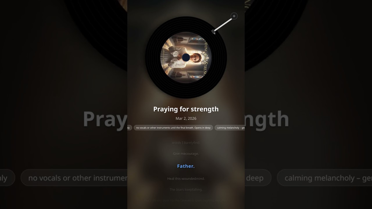 Praying for Strength (feat Sarah Jenkins)