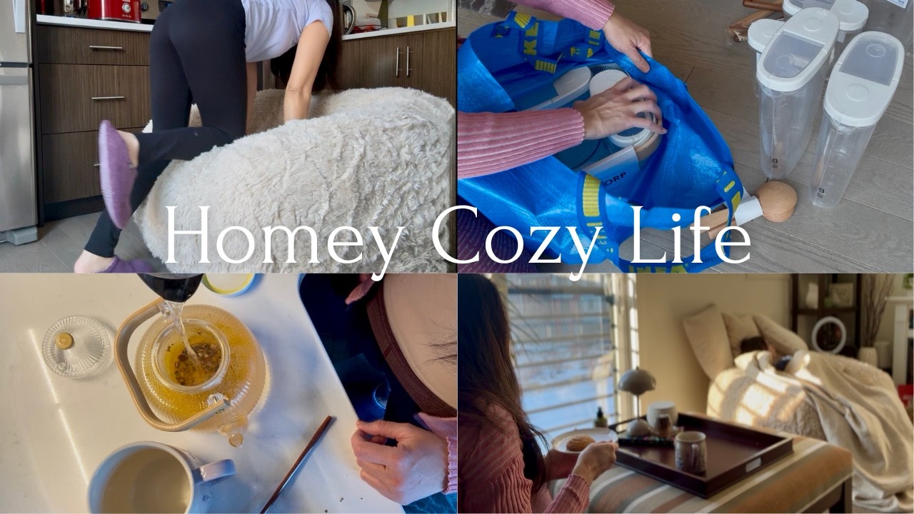 ✨ Pantry Prep, Bean Bag Unboxing & Cozy Moments at Home ✨
