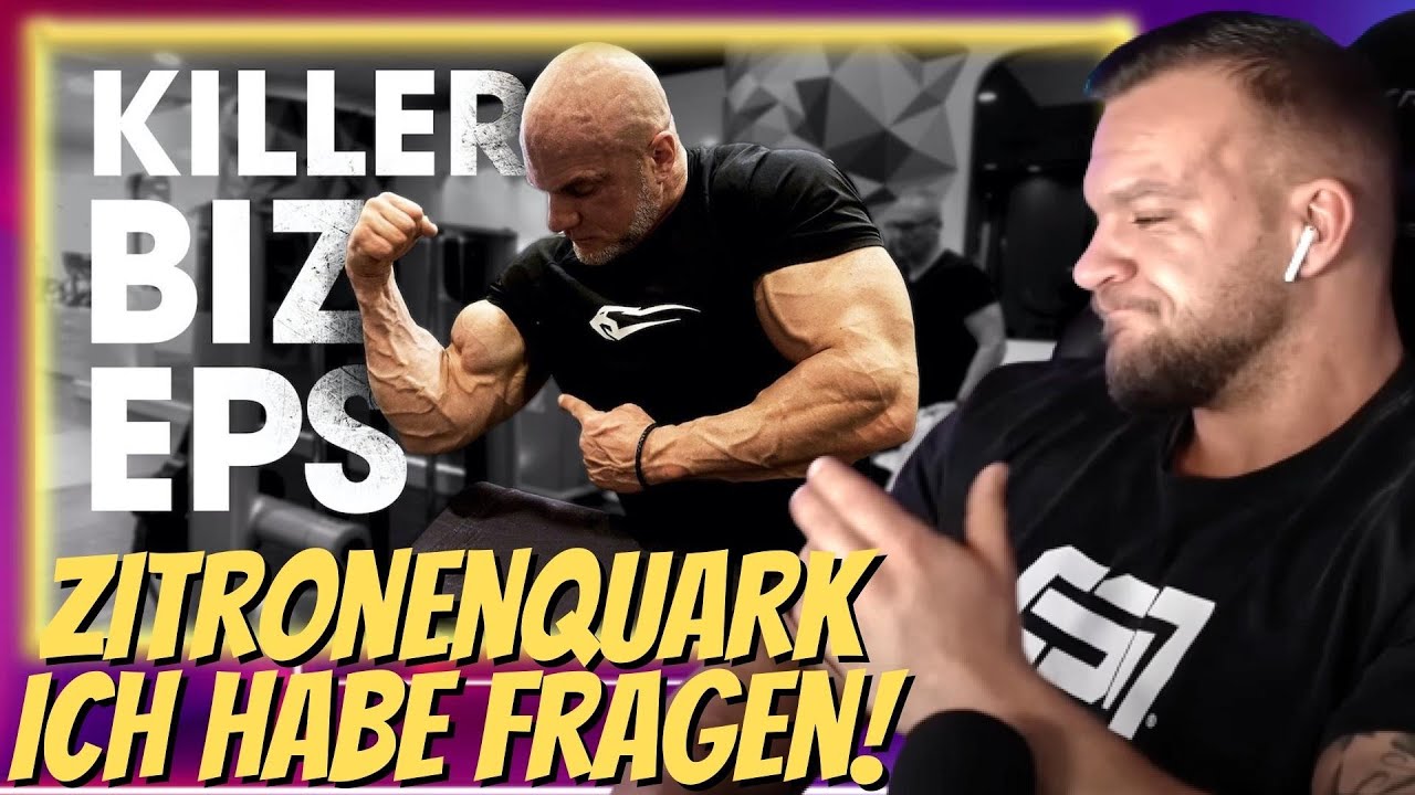Armbruch beim Bizeps Training? Zitronenquark, ich habe da meine Zweifel! William Niewiara Live