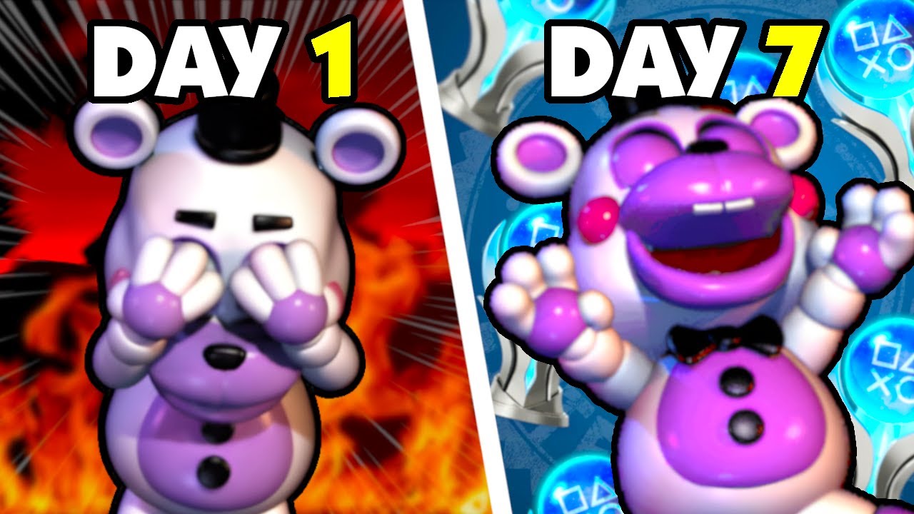 Сколько трофеев в Five Nights at Freddy's я смогу разблокировать за 1 неделю?