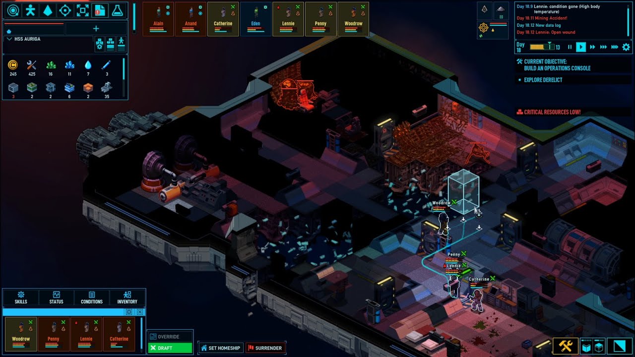 Space Haven Tutorial 04 - Fighting aliens and getting tech blocks