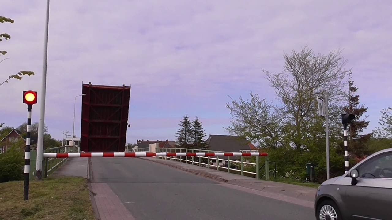 Brugopening Dronrypbrêge Dronrijp (Dronryp) Basculebrug/ Drawbridge/ Pont Basculant/ Zugbrücke