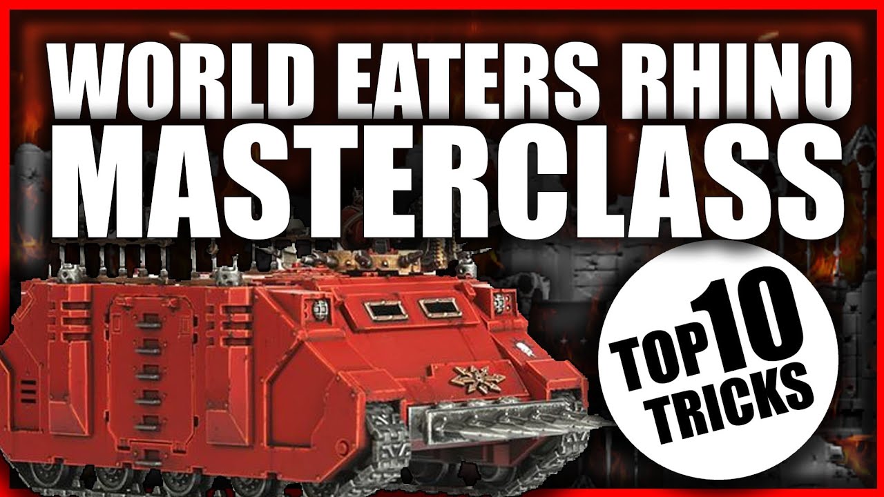 МАСТЕР-КЛАСС World Eaters Rhino — 10 лучших трюков для победы в игре