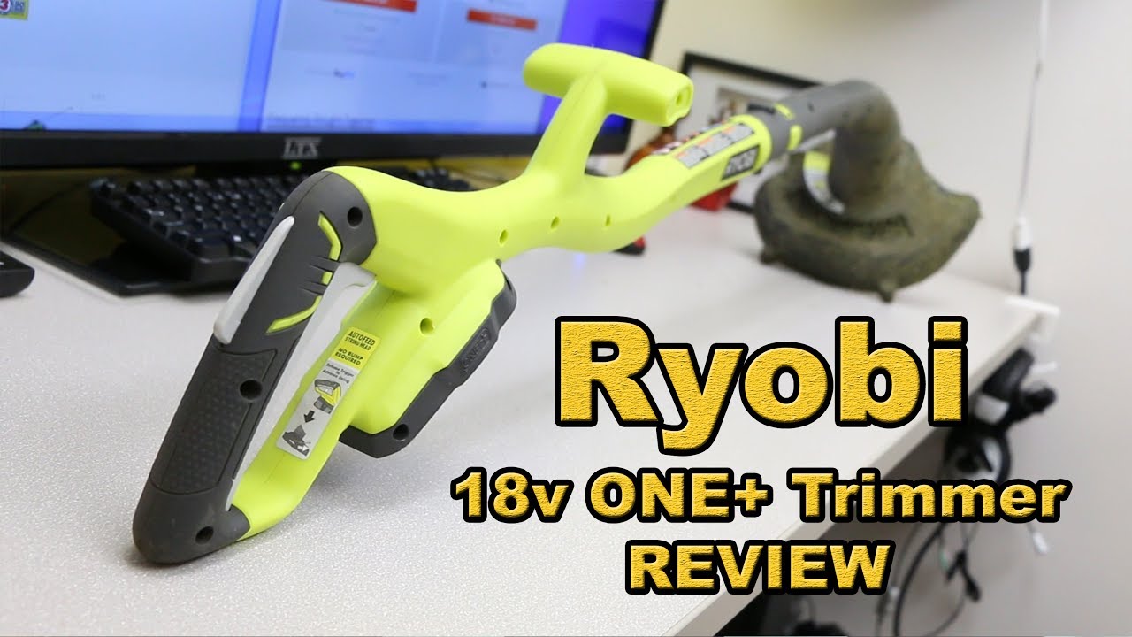 ОБЗОР триммера Ryobi ONE+ 18 В, отличная покупка