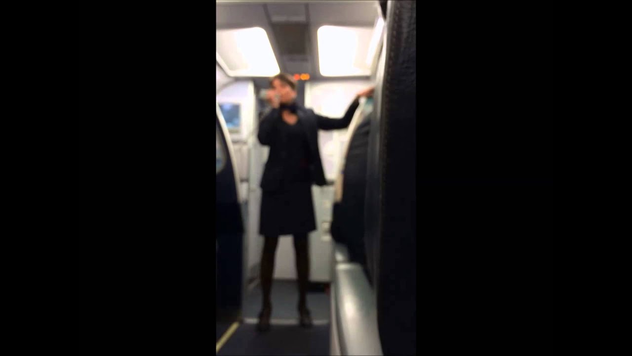Spirit Airlines Hilarious Flight Attendent