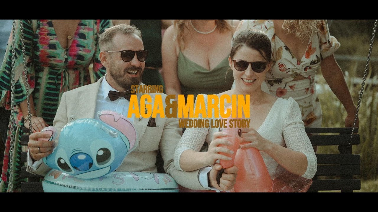 Aga & Marcin - Plenerowy, romantyczny ślub na łące i szalone wesele w Agro-Pustelnik