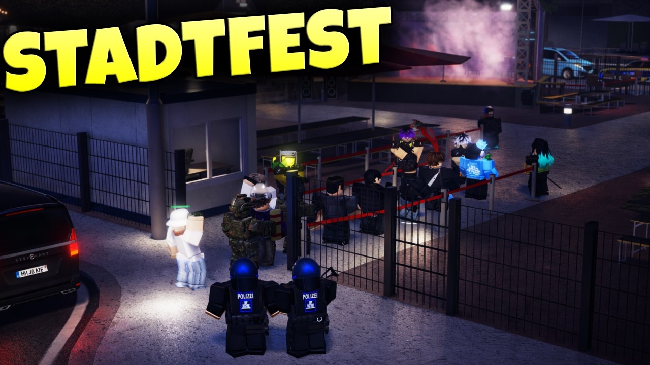 NEUES STADTFEST BESCH&Uuml;TZEN | ES ESKALIERT KOMPLETT NOTRUF HAMBURG | ROBLOX Deutsch Emergency Hamburg