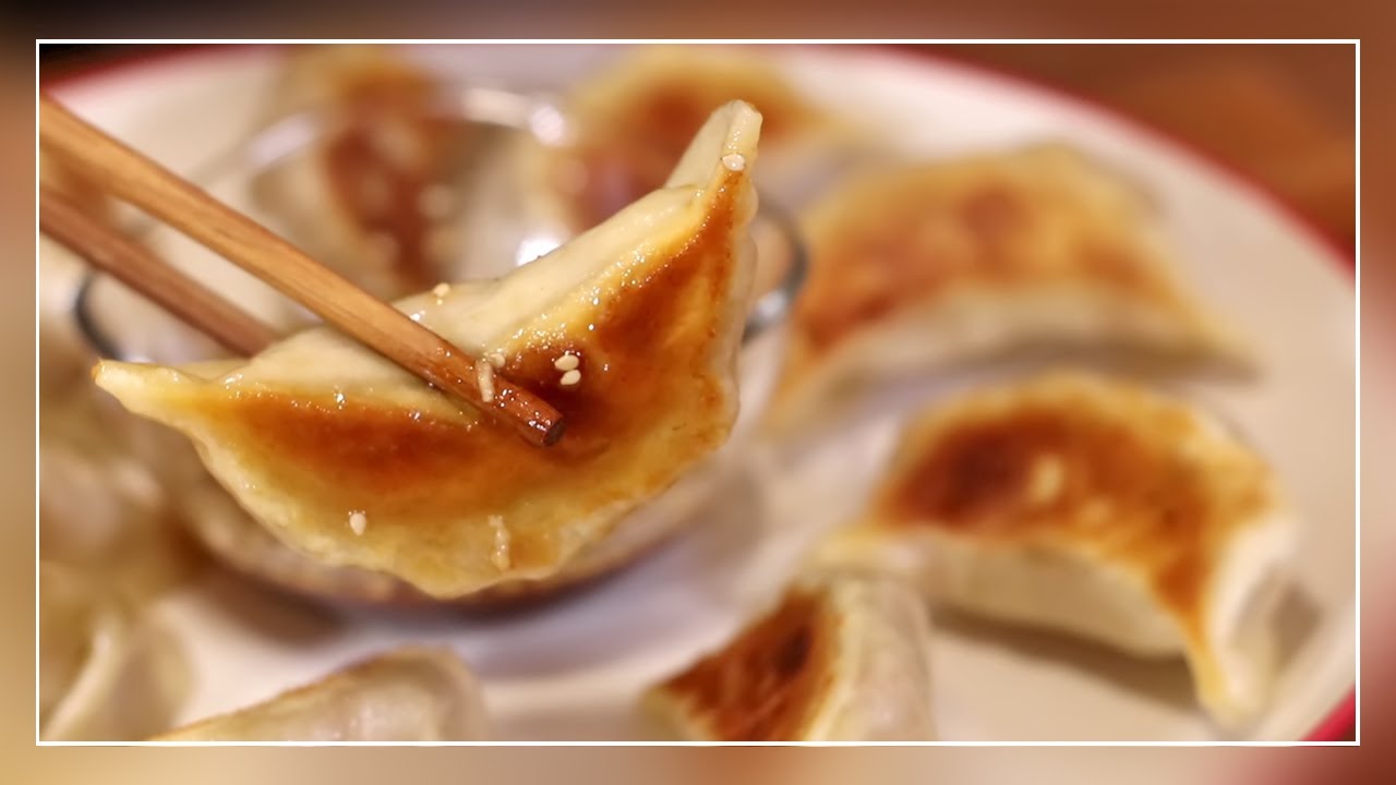 🥟 Cómo Hacer DUMPLINGS CASEROS | DELICIOSOS con SETAS (Gyozas)
