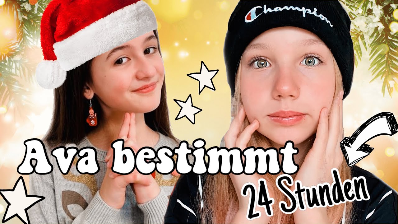 24 STUNDEN BESTIMMT AVA MEINEN TAG 😱 BFF bestimmt ALLES 🤣 CHRISTMAS EDITION 🎄HEY ISI