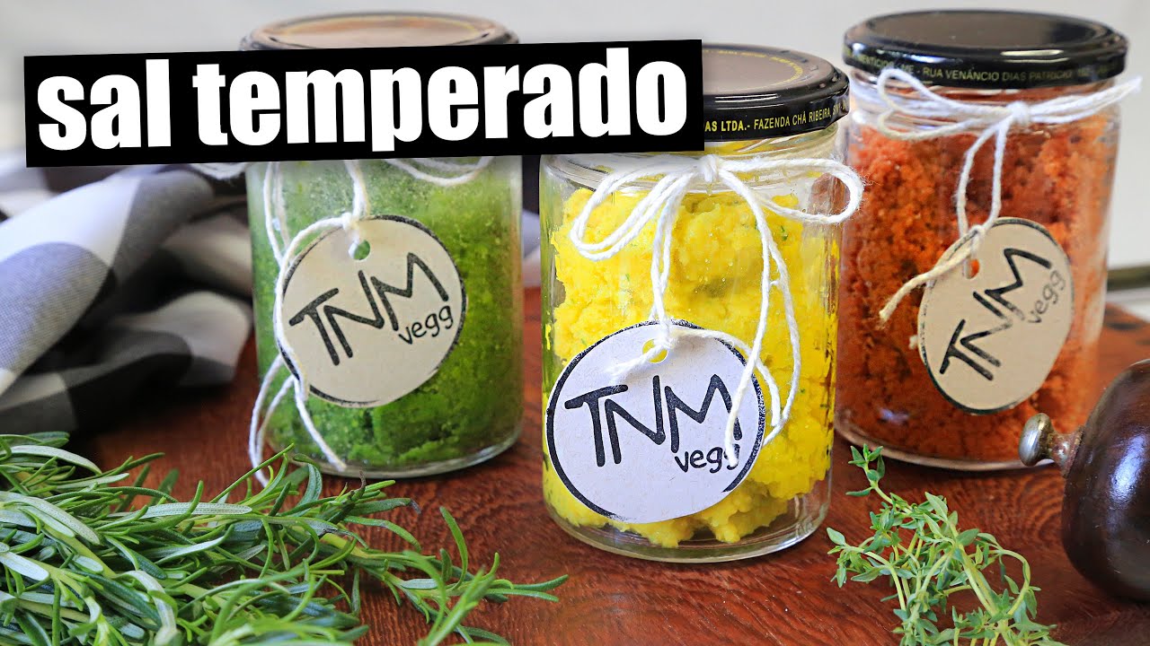 SAL TEMPERADO | 3 RECEITAS QUE IRÃO MUDAR A SUA COZINHA | TRUQUES DE MARIA #07 | TNM Vegg