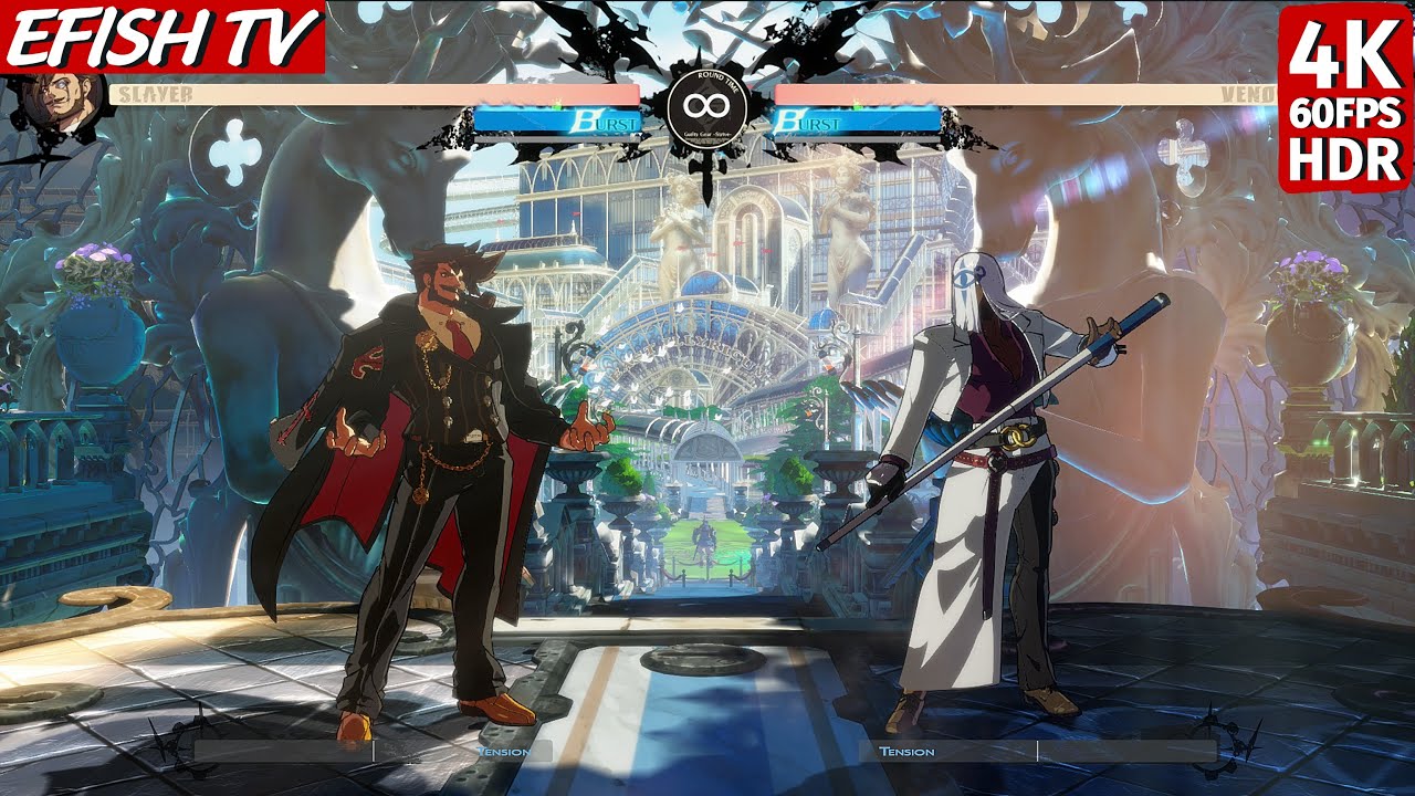 Slayer против Venom (самый сложный ИИ) - Guilty Gear Strive