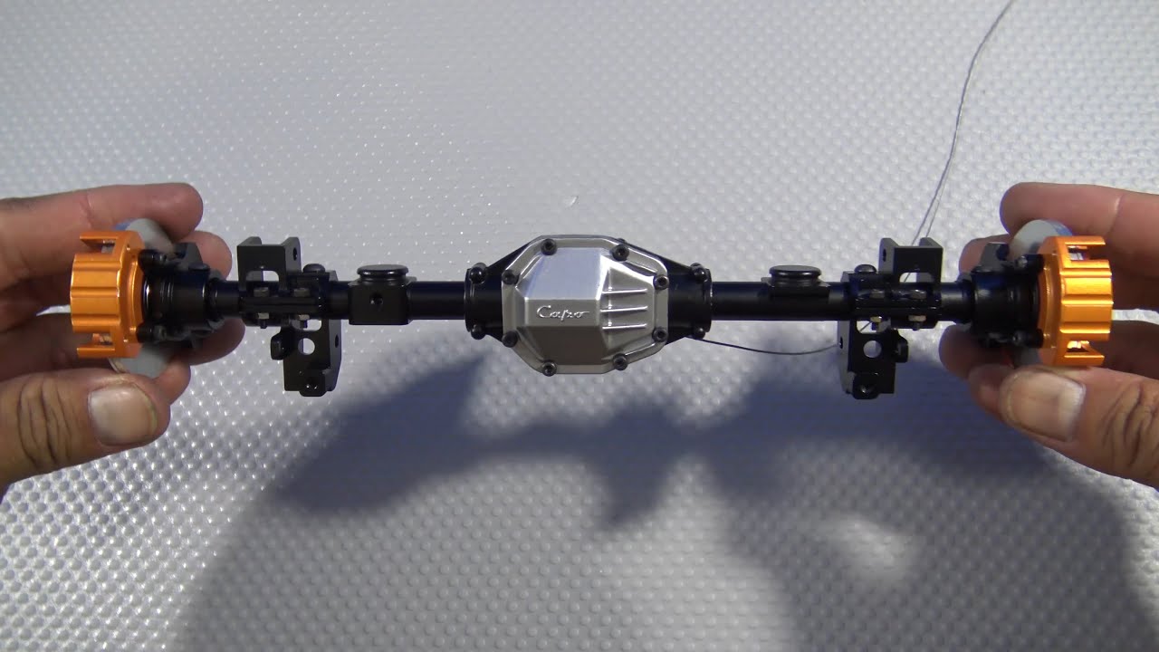 CAPO CD15823 1/8 Offroad SCALE KIT JEEP Build Series Phase 3 Axles Part 2