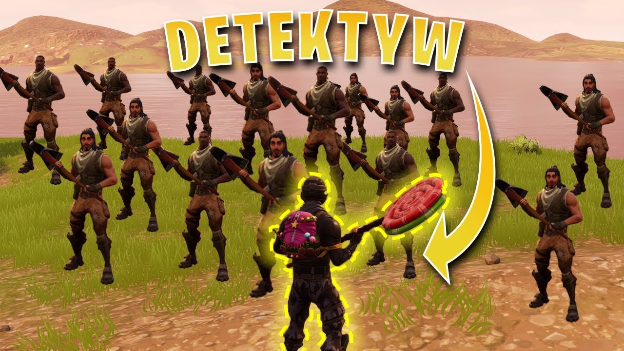 DETEKTYW vs UKRYTY MORDERCA W FORTNITE!