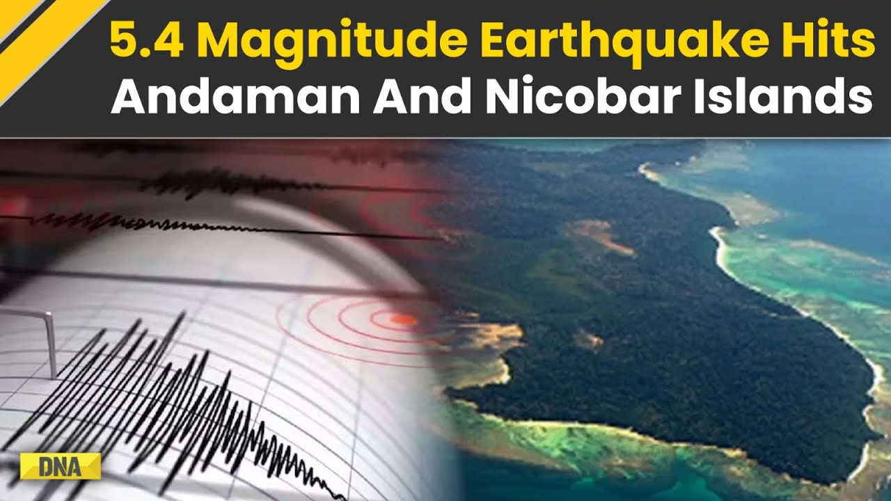 Andman Nicobar Earthquake: 5.4 Magnitude Quake Strikes Off India's Andman Nicobar Islands