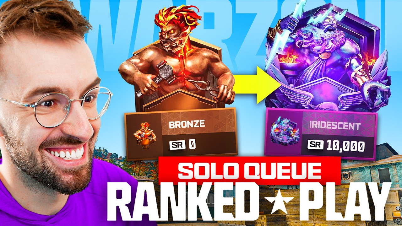 My SOLO Warzone Ranked Journey to Iridescent
