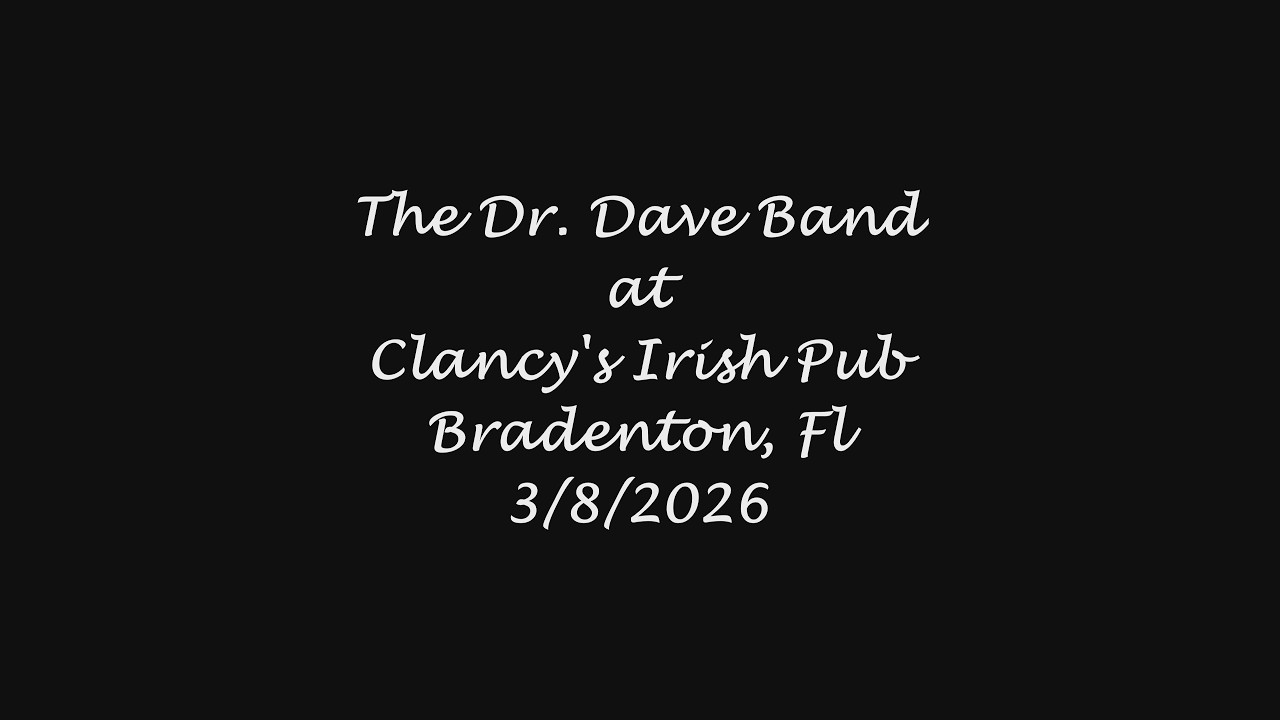 DR DAVE BAND - 3/8/2026