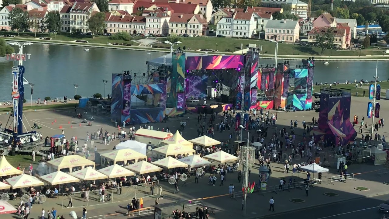 Minsk Belarus, день города 11.09.2021 в 16:30. Минск сейчас