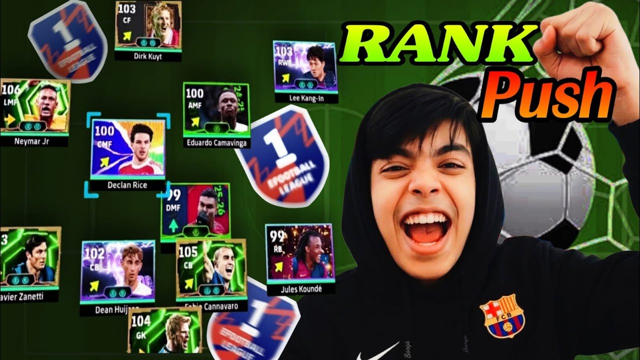 RANK PUSH EPIC PACK EFOOTBALL MALAYALAM LIVE UPDATE #efootball #efootballmobile