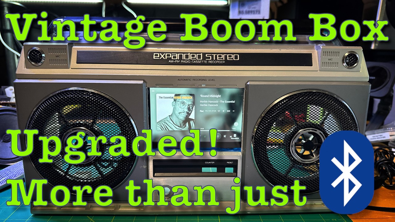 Vintage Boombox Mod - More than Bluetooth