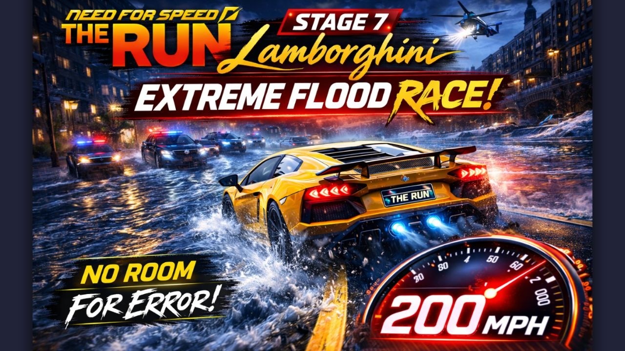 Need for Speed The Run – Stage 7 Gameplay | Race 1 and 2 | Keyboard (REVEALED) @Amand33P