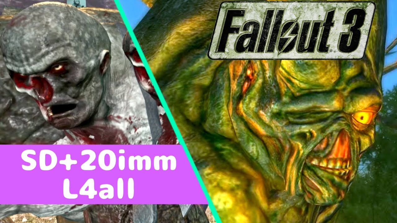 【L4D2ハード系】久々のimm20→【Fallout3】#17　オアシスと喋る木！